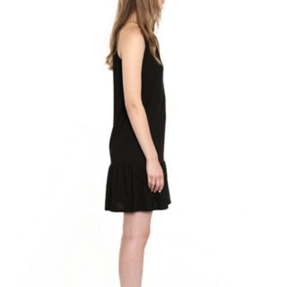 Michael Kors Navy Pucker Chain Halter Dress Small NWT - Picture 7 of 7